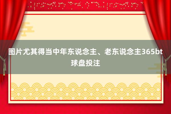 图片尤其得当中年东说念主、老东说念主365bt球盘投注